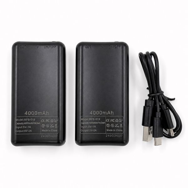 Акумулятори 5V 4000mAh для шкарпеток з підігрівом, 2 шт у комплекті BAT-37-4000S2 фото
