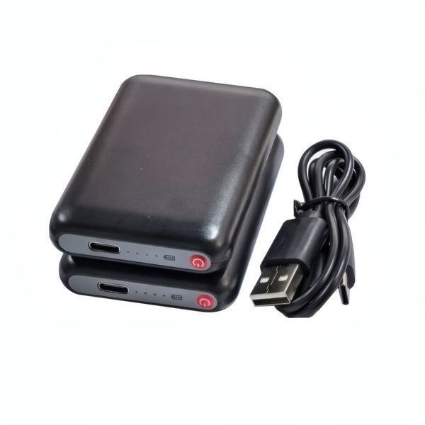 Акумулятори 5000mAh для одягу, шкарпеток і рукавичок з підігрівом &mdash; 2 шт + кабель USB BAT-5000H фото