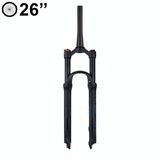 Воздушная вилка 26&Prime; Bolany Solo Air ZLA006-К, ход 120 мм, конусный шток, Lockout, Rebound, чёрная BOL-26TAP фото