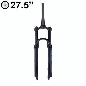 Воздушная вилка 27.5&Prime; Bolany Solo Air ZLA006-К, ход 120 мм, конусный шток, Lockout, Rebound, чёрная BOL-27.5TAP фото