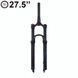 Воздушная вилка 27.5&Prime; Bolany Solo Air ZLA006-К, ход 120 мм, конусный шток, Lockout, Rebound, чёрная BOL-27.5TAP фото 1
