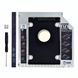 Карман SATA 9.5 мм Optibay адаптер переходник, Оптибей для второго диска 2.5" HDD и SSD алюминиевый OPT95AL фото 1