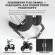 Складаний замок West Biking MiniLock 80 см сегментний, з ключем, сталь, чорний WB-M-Lock фото 5