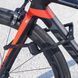 Складаний замок West Biking MiniLock 80 см сегментний, з ключем, сталь, чорний WB-M-Lock фото 9
