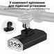 Велосипедна фара 1000 люм 4400 мА&middot;год Type-C IPX6 West Biking YP0701414-417 з кріпленням GoPro WB-1000LM-4400 фото 4