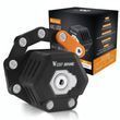 Велосипедний замок West Biking YP0705045 сегментний на ключ із захистом від злому