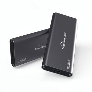 Внешний карман Blueendless M280N для M.2 SSD NVMe PCIe USB 3.1 Type-C с радиатором и термопрокладкою M280N фото