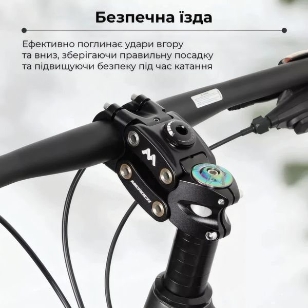 Амортизаційний винос керма MEROCA SS01 90 мм 31.8/28.6 для MTB, Gravel та e-bike MR-SS01-90 фото