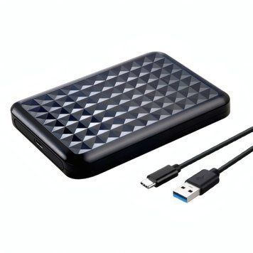 Внешний карман Shuole U25Q1031 USB Type-C 3.1 - SATA 2.5" SSD/HDD - Черный U25Q1031-T фото