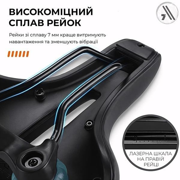 Широкое велосипедное седло WEST BIKING YP0801151 Leisure Wide с амортизацией и вентиляционным вырезом, черное WB-LWD-BLK фото