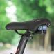 Широкое велосипедное седло WEST BIKING YP0801151 Leisure Wide с амортизацией и вентиляционным вырезом, черное WB-LWD-BLK фото 7