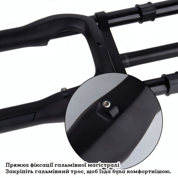 Двухкоронная воздушная вилка Bolany 26&Prime; для фэтбайка, ход 140 мм, Disc, прямой шток 1-1/8&Prime;, QR 9 мм, для e-bik BOL-SNA255-DK фото