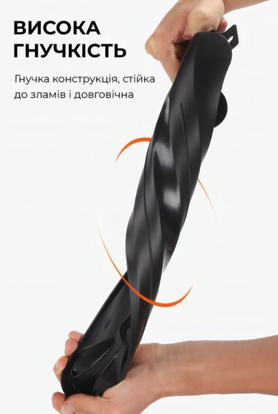 Комплект велосипедних крил West Biking YP0714028 для MTB 26/27.5/29", переднє та заднє, чорні WB-FS-2629-BLK фото