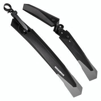 Крила велосипедні Rockbros DNB-890 комплект переднє та заднє чорні 24-29" RB-DNB890-BLK фото