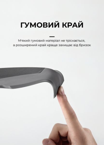 Крила велосипедні Rockbros DNB-890 комплект переднє та заднє чорні 24-29" RB-DNB890-BLK фото