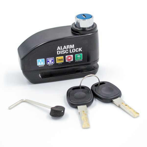 Замок на тормозной диск мотоцикла и велосипеда Alarm Disk Lock c сигнализация Bengguo BG-1238 BG-1238 фото