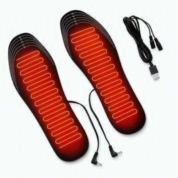 Устілки з підігрівом Baesan від USB Power Bank 41-46, електроустілки USB універсальні SP41-46 фото