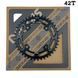 Передня зірка Deckas 42T Narrow Wide (104BCD) неспадайка, кругла, чорна, алюмінієва DK-104 фото 3