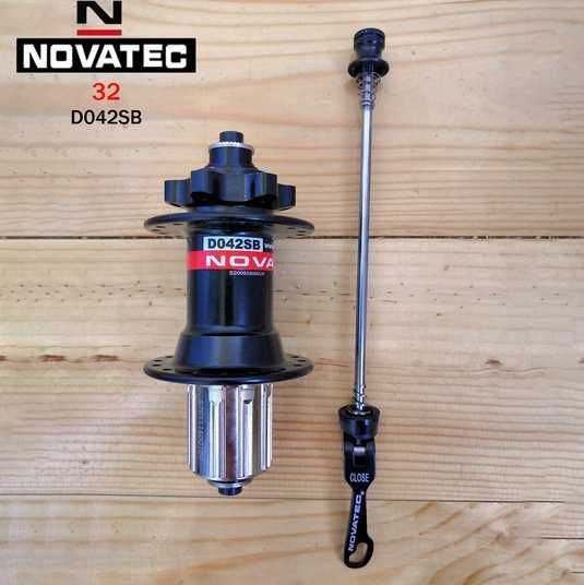 Задняя велосипедная втулка Novatec D042SB – 32H, промподшипники