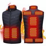 Термо жилетка з підігрівом Baesan HV09 від PowerBank USB, 9 зон підігріву, розмір М HV09 фото